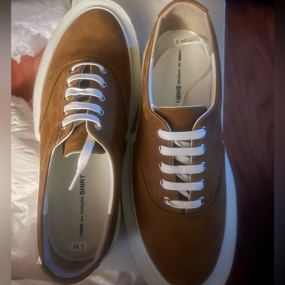 Comme Des Garçons SHIRT Suede Sneakers